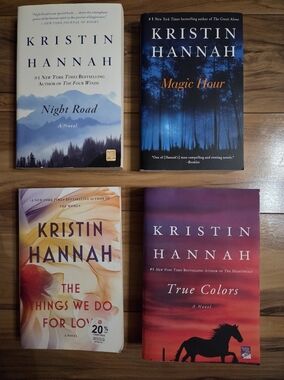 Kristin Hannah Paperback Book Set